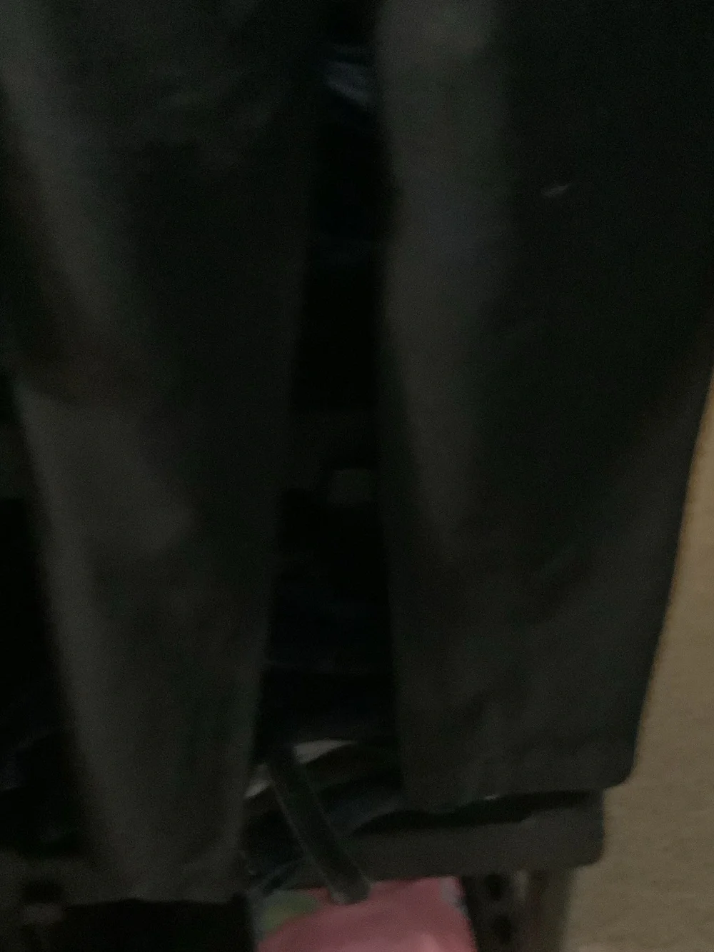 lululemon athletica Black Workout Pants‎ with Logo Button